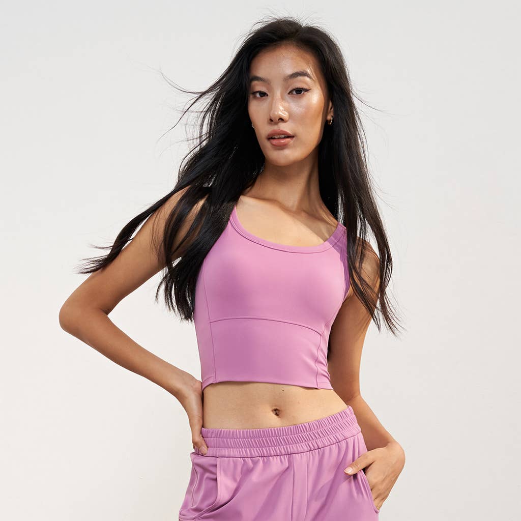 91thelabel - Vendita all'ingrosso Reggiseno sportivo - Donna - Reggiseno sportivo Nessa Longlined Modelled Cup21