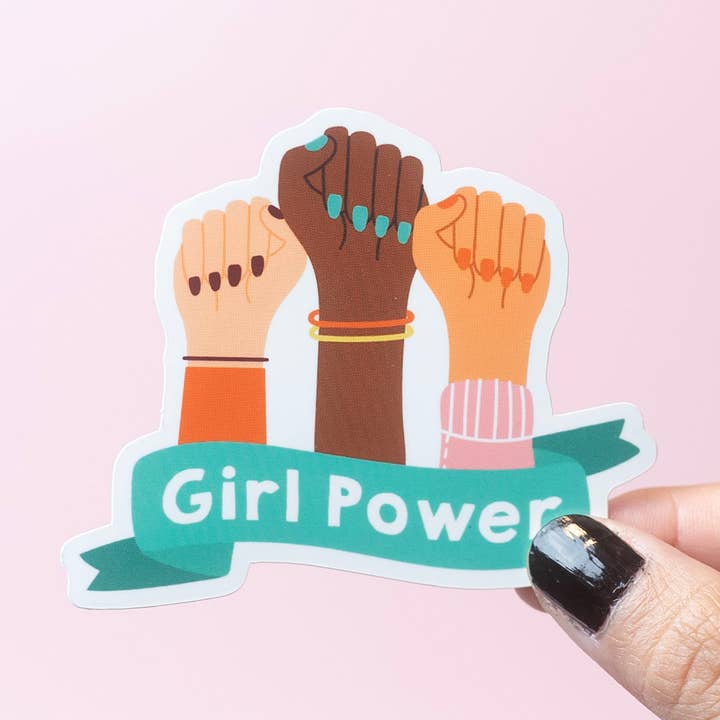 Girlpower-Aufkleber, feministischer Aufkleber für den Großhandel von Rebelist