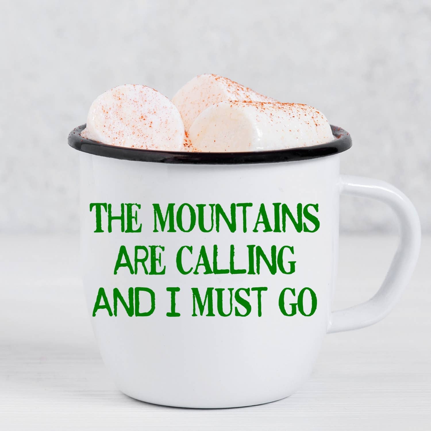 Stickerlishious - Wholesale Sticker - THE MOUNTAINS ARE CALLING DECAL1