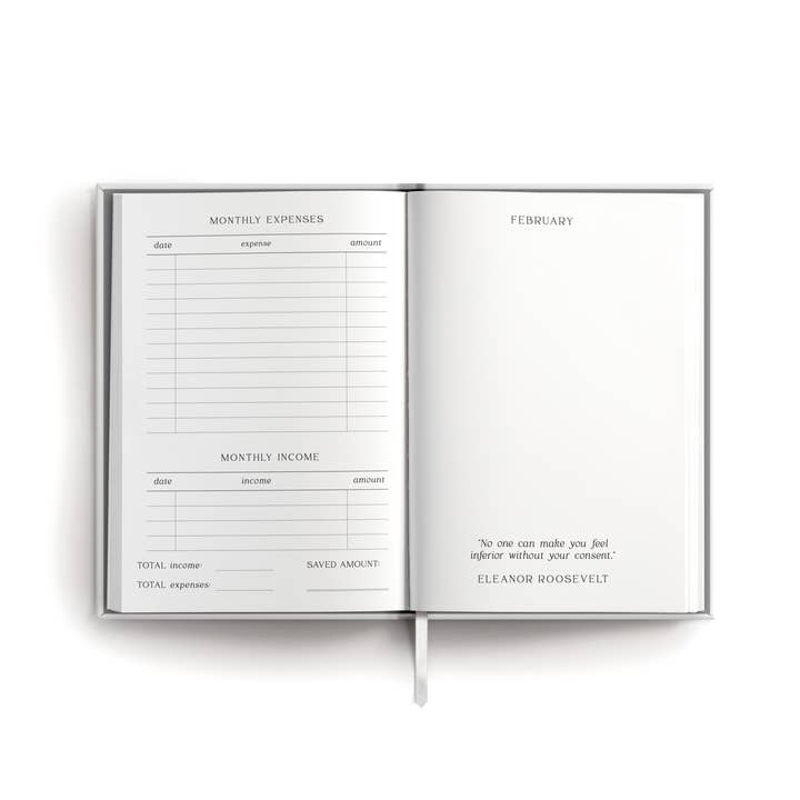 Love & Story Design - Wholesale Planner - Hardback A5 Planner 2026 Calm Current10