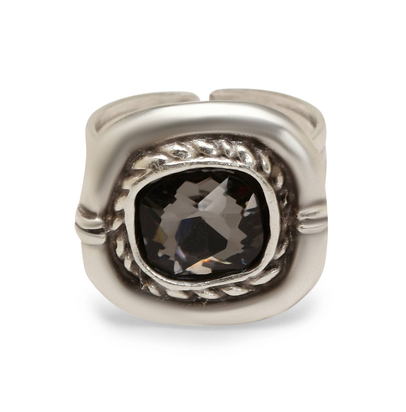 Chanour - Wholesale Cocktail/Statement Ring - Handmade Pewter Ring - NR60752