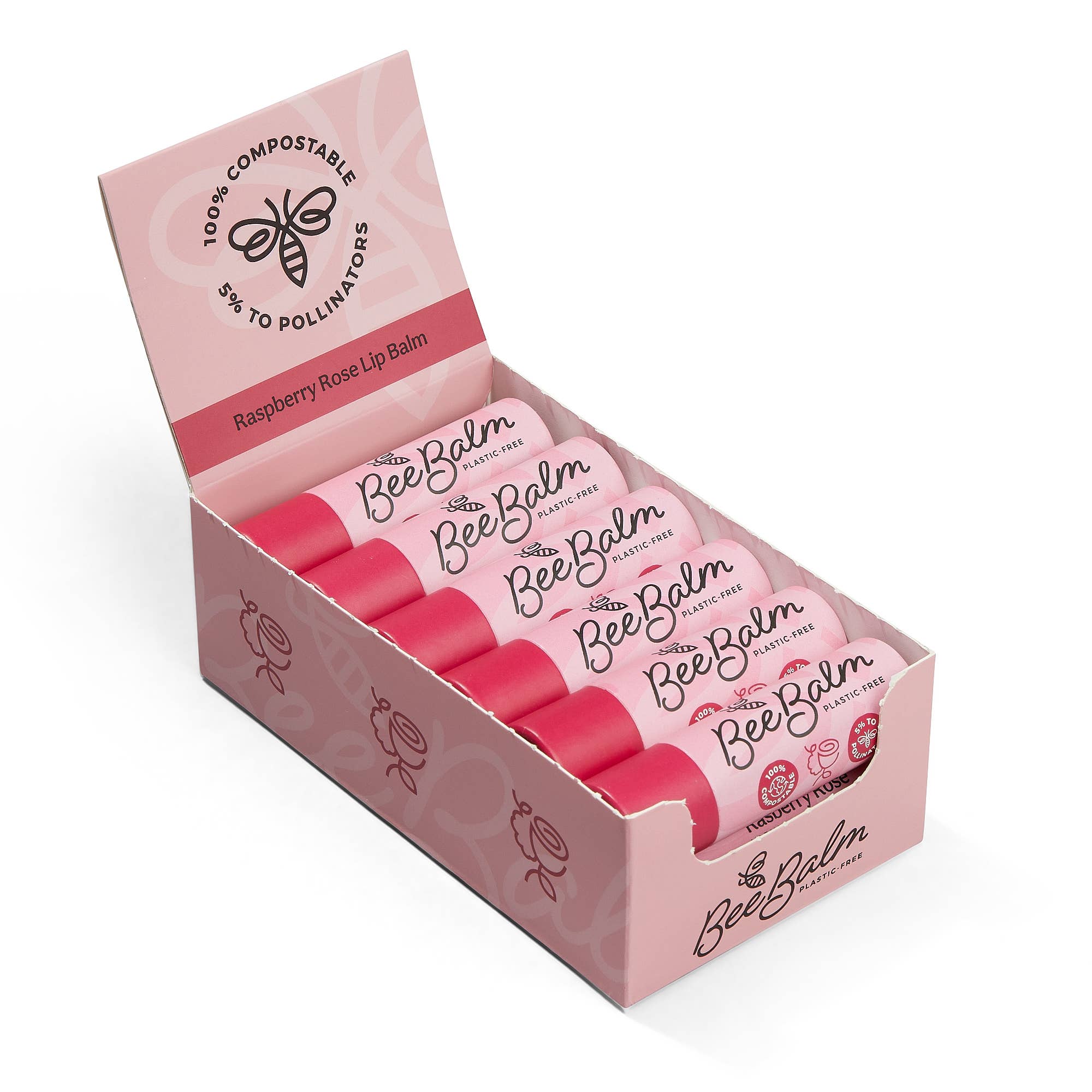 Bee Balm Company - Wholesale Lip Balm - Raspberry Rose Lip Balm5