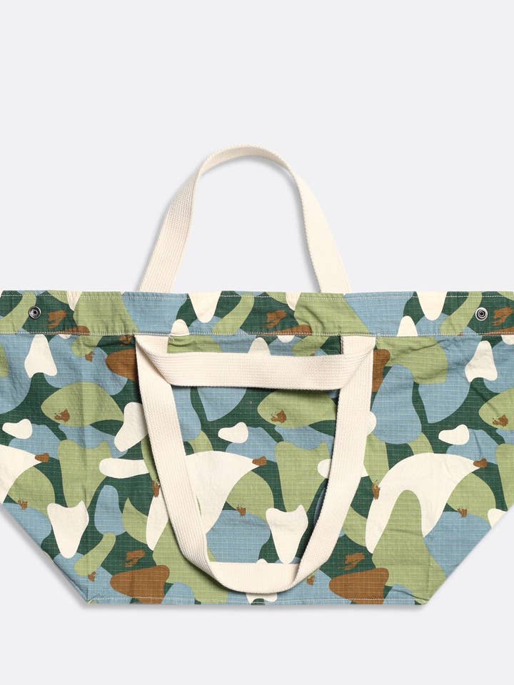 Bolsa de gimnasio (estampado de camuflaje, selva) para venta al por mayor de Far Afield
