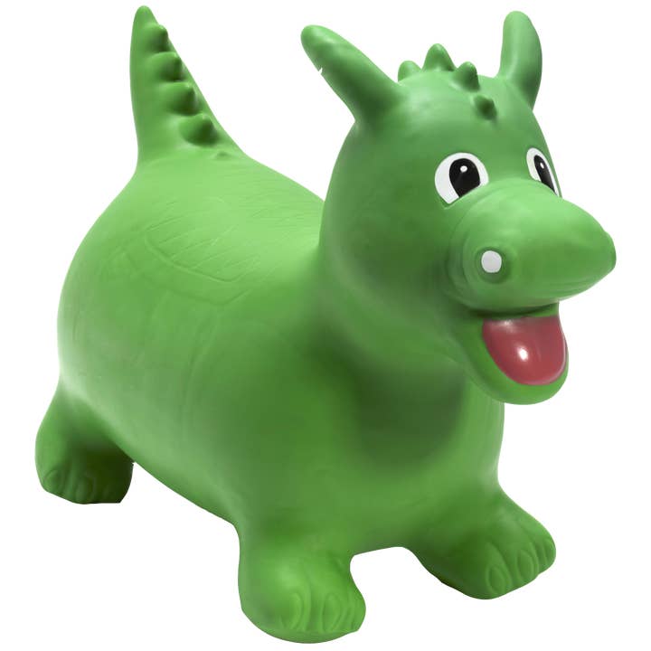 Hippychick – wholesale Inflatable toy – Child & baby – Happy Hopperz - Green Dino