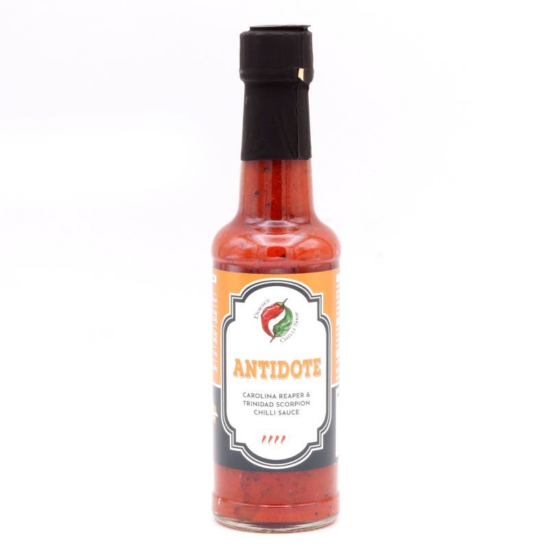 Dorset Chilli Shop – wholesale Hot sauce – Dorset Chilli - Antidote - Scorpion & Reaper Chilli Sauce1