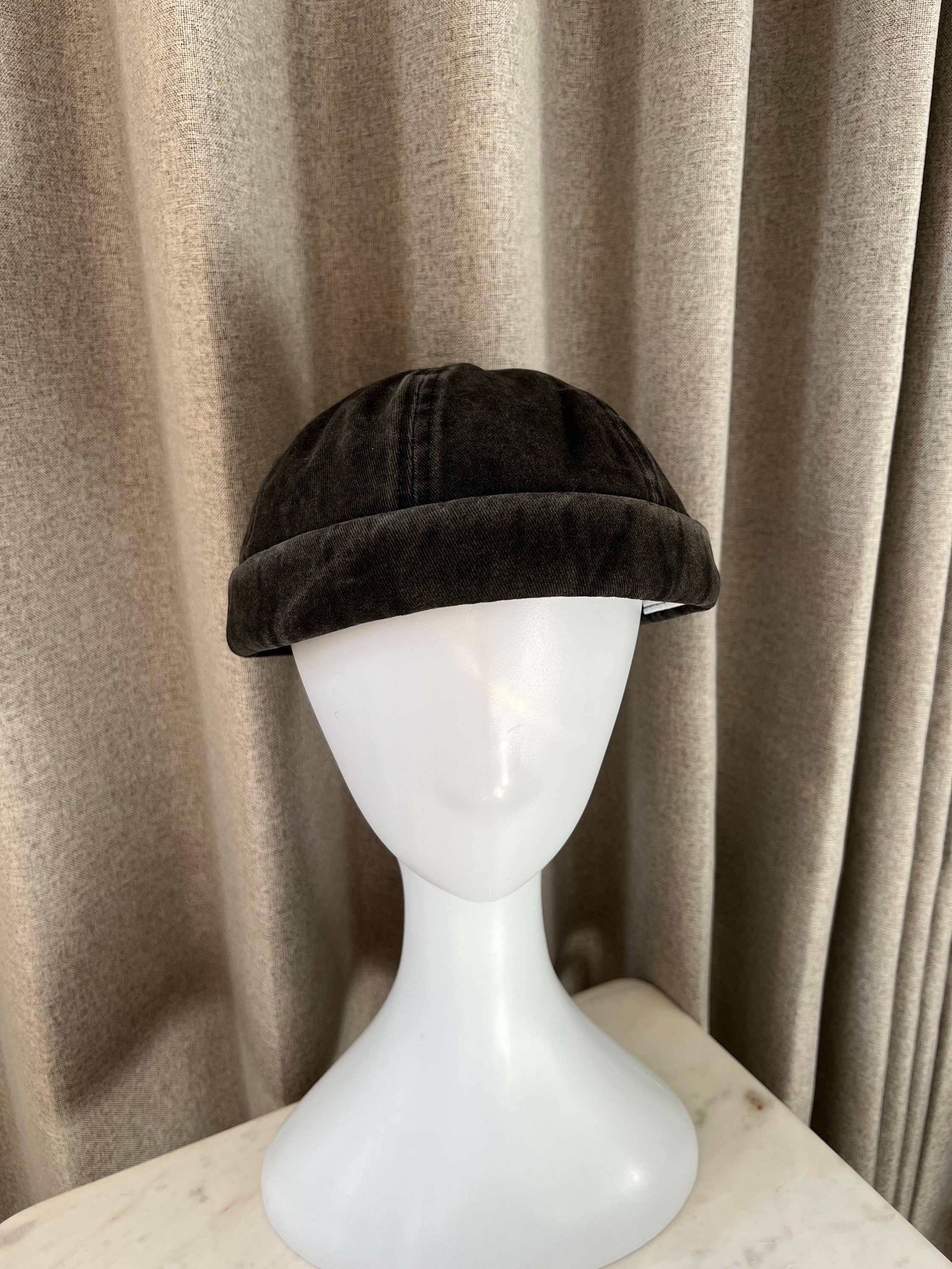 FanakoStudioNYC - Wholesale Newsboy/Schoolboy Hat - Men's - New, Vintage Style Docker Cap, Brimless Hat, Cotton, Moaccessoires, Gift For Him5