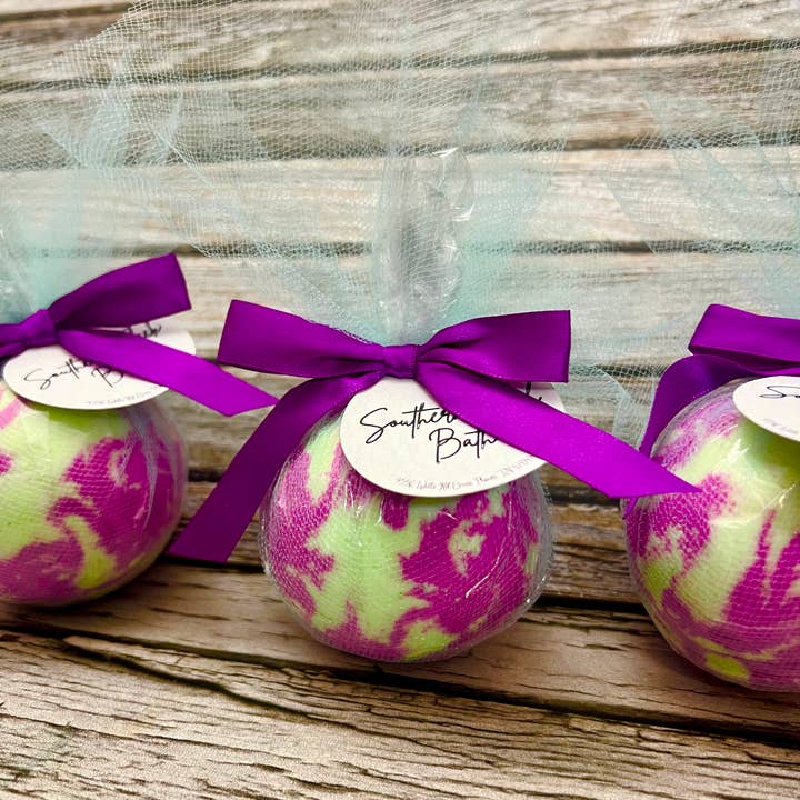 Southern Fleek Bath LLC - Wholesale Bath Bomb/Fizz - Baja Cactus Bloom Bath Bomb 5.5oz2