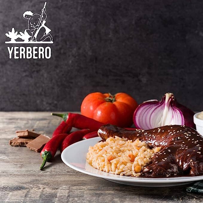 YERBERO - Wholesale Nuts - Yerbero - Authentic Gourmet Mole Almendrado 1.1 Lb (455gr) | Artisan Almond Mole Paste | Premium Quality Ingredients, All Natural, No GMO´s, No Additives, Hand Made. Imported From Puebla Mexico.4