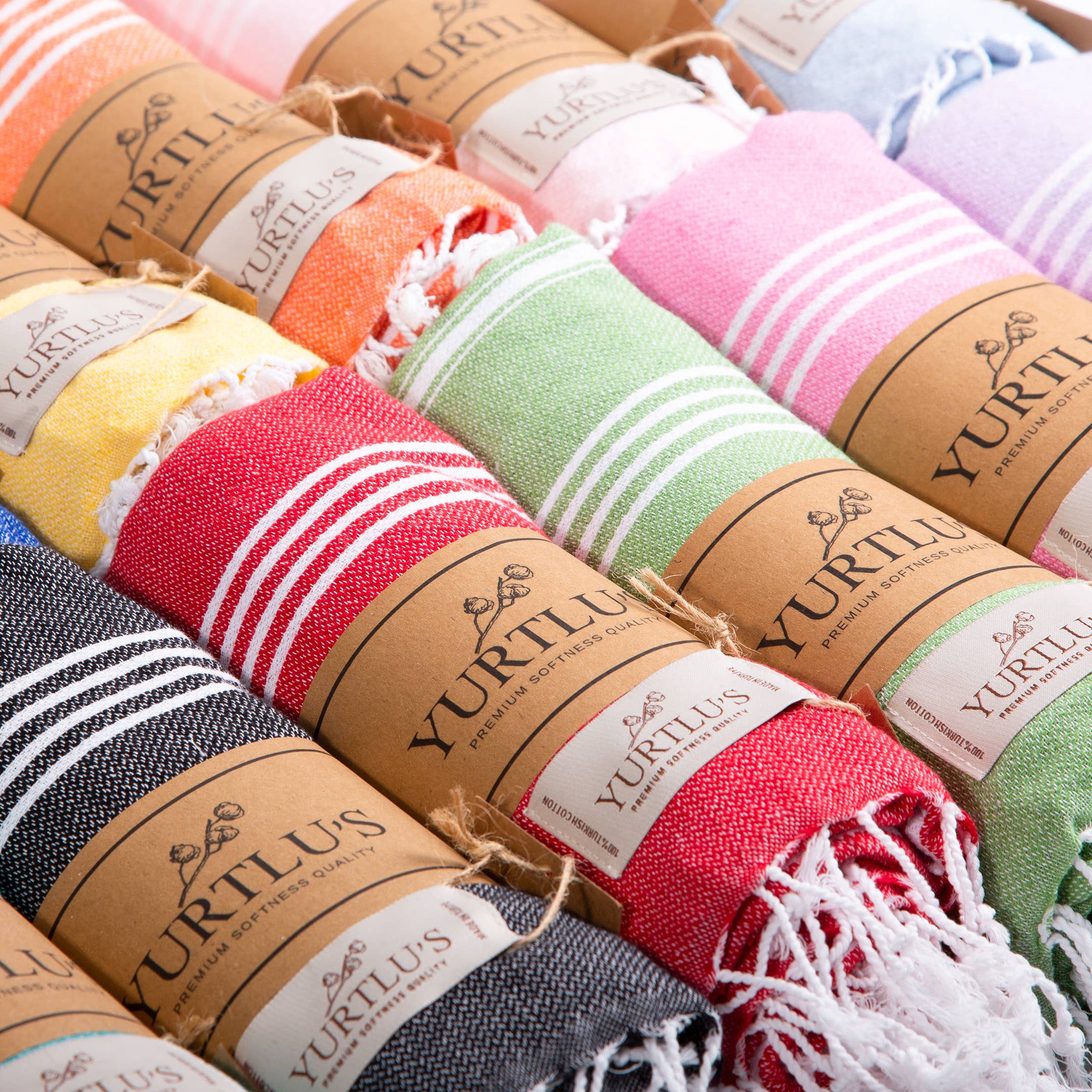 YURTLUS – wholesale Bath towel – YURTLU'S Minimalist 38"x72" Turkish Towel Highly Absorbent - Gray4