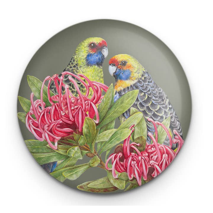 Hayley Wilson - Wholesale Lapel Pin/Button - Wild Arrangement - Badge0