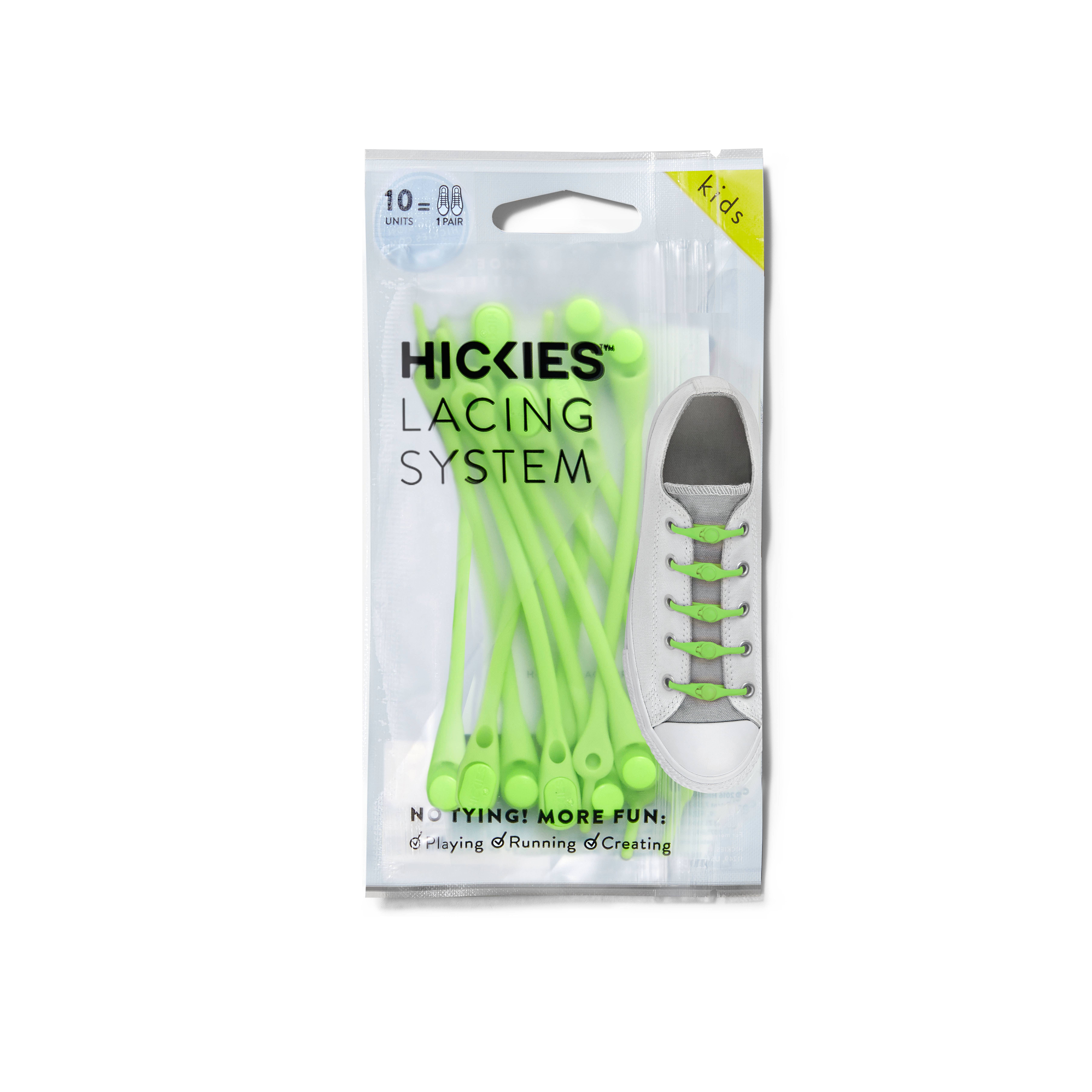 HICKIES - Vente Lacets – enfant et bébé - HICKIES Enfant Lime0