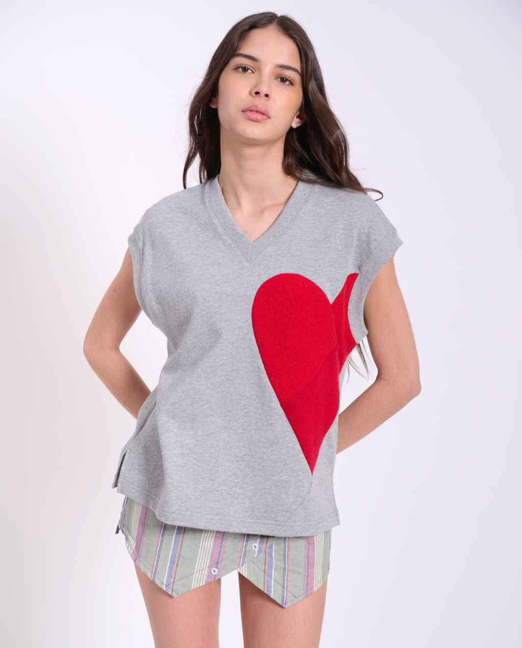 Preloved - Wholesale Sweater Vest - Women's - Abby V-Neck Vest4