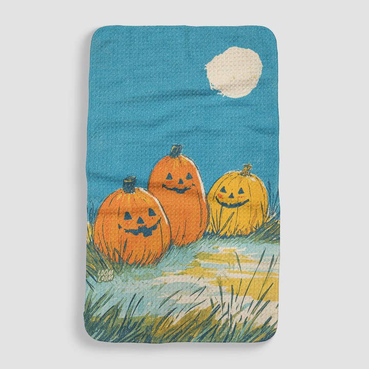 Loom Loom - Wholesale Tea Towel - Moonlit Lanterns