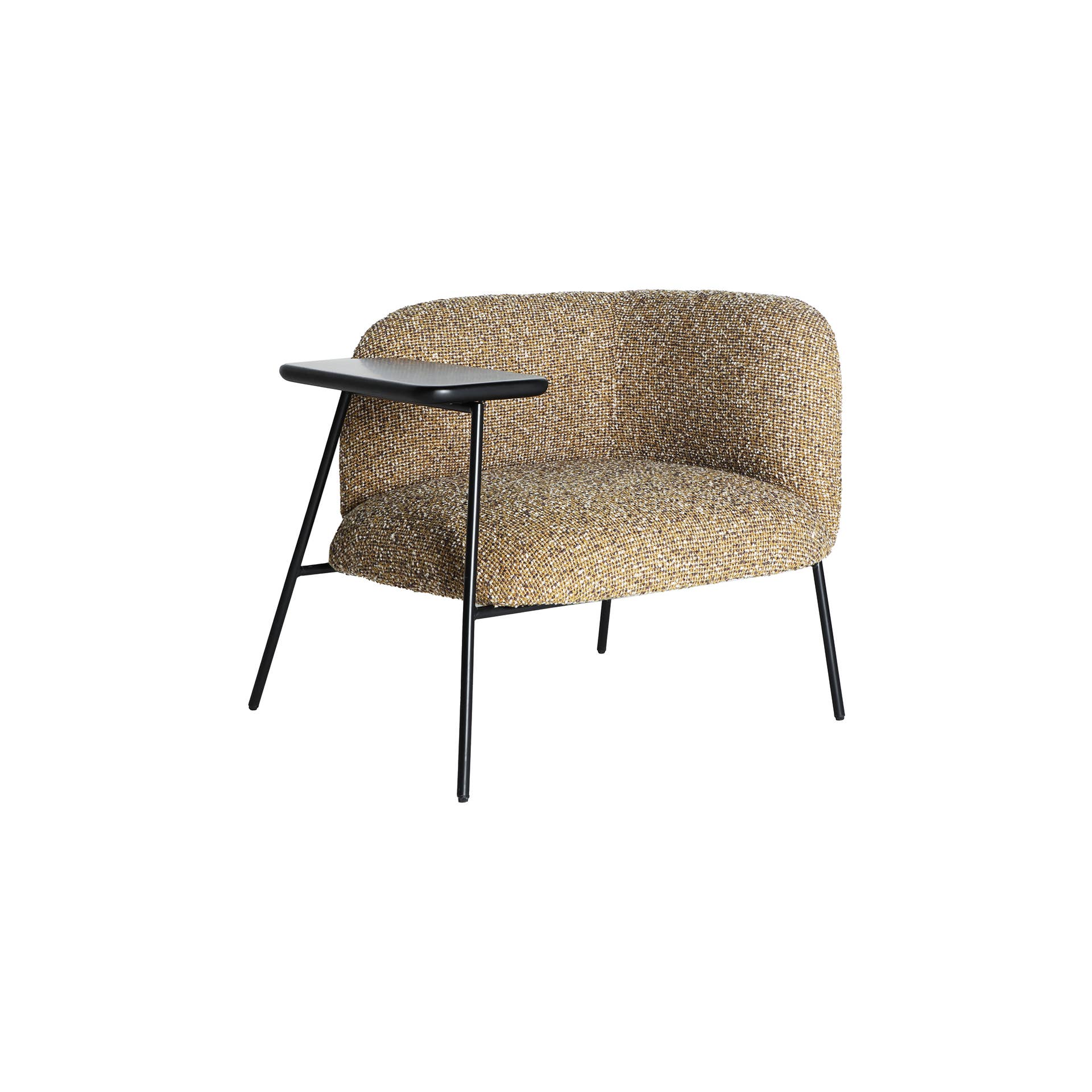 Kodu - Wholesale Chair - Polyester armchair in mottled green tones1