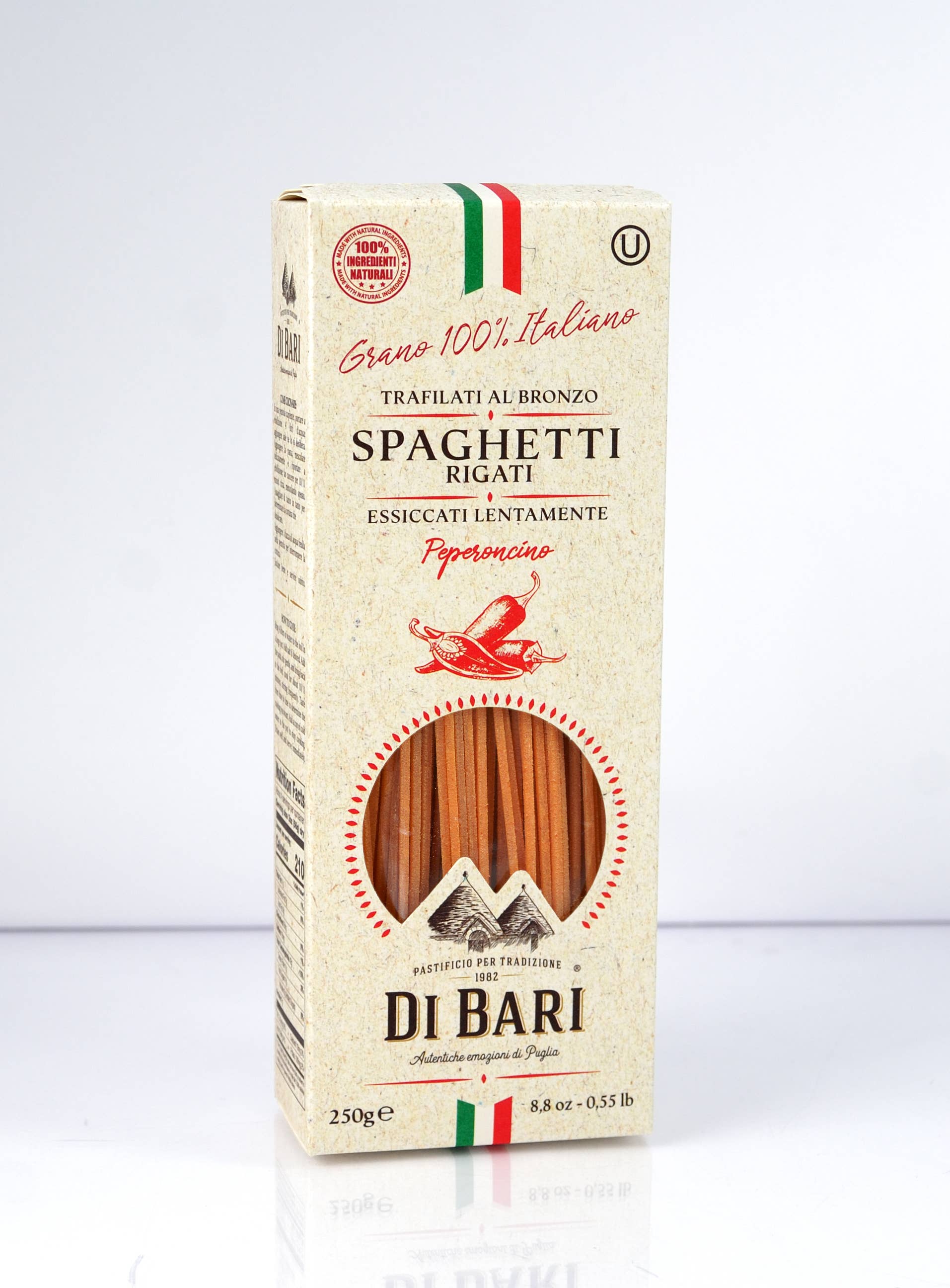 Gourmandise - Vente Pâtes - Spaghetti au peperoncino Di Bari 250 g1
