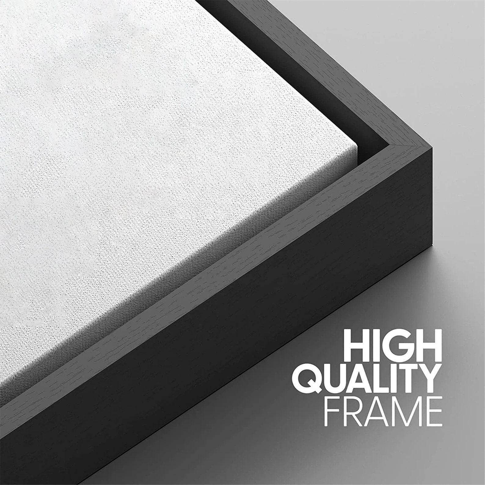 Plumnearly Prints - Wholesale Canvas Art - Periwinkle Purple Landscape Painting Framed Canvas Art 357