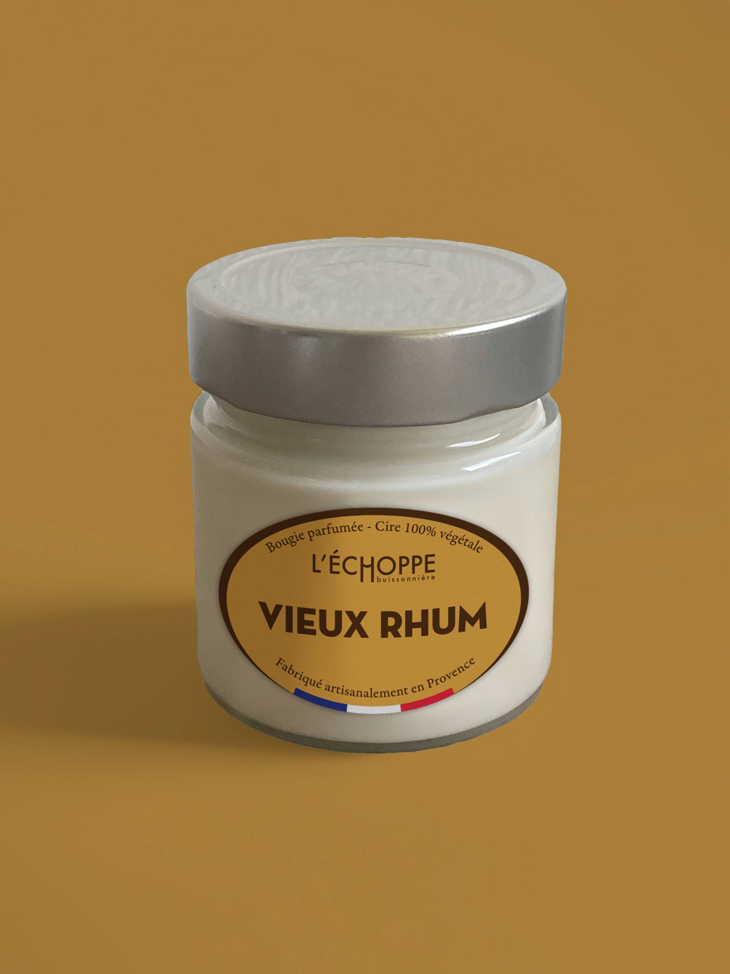 L'Échoppe Buissonnière - Wholesale Jar/Filled Candle - Old Rum - Scented Candle 180g1