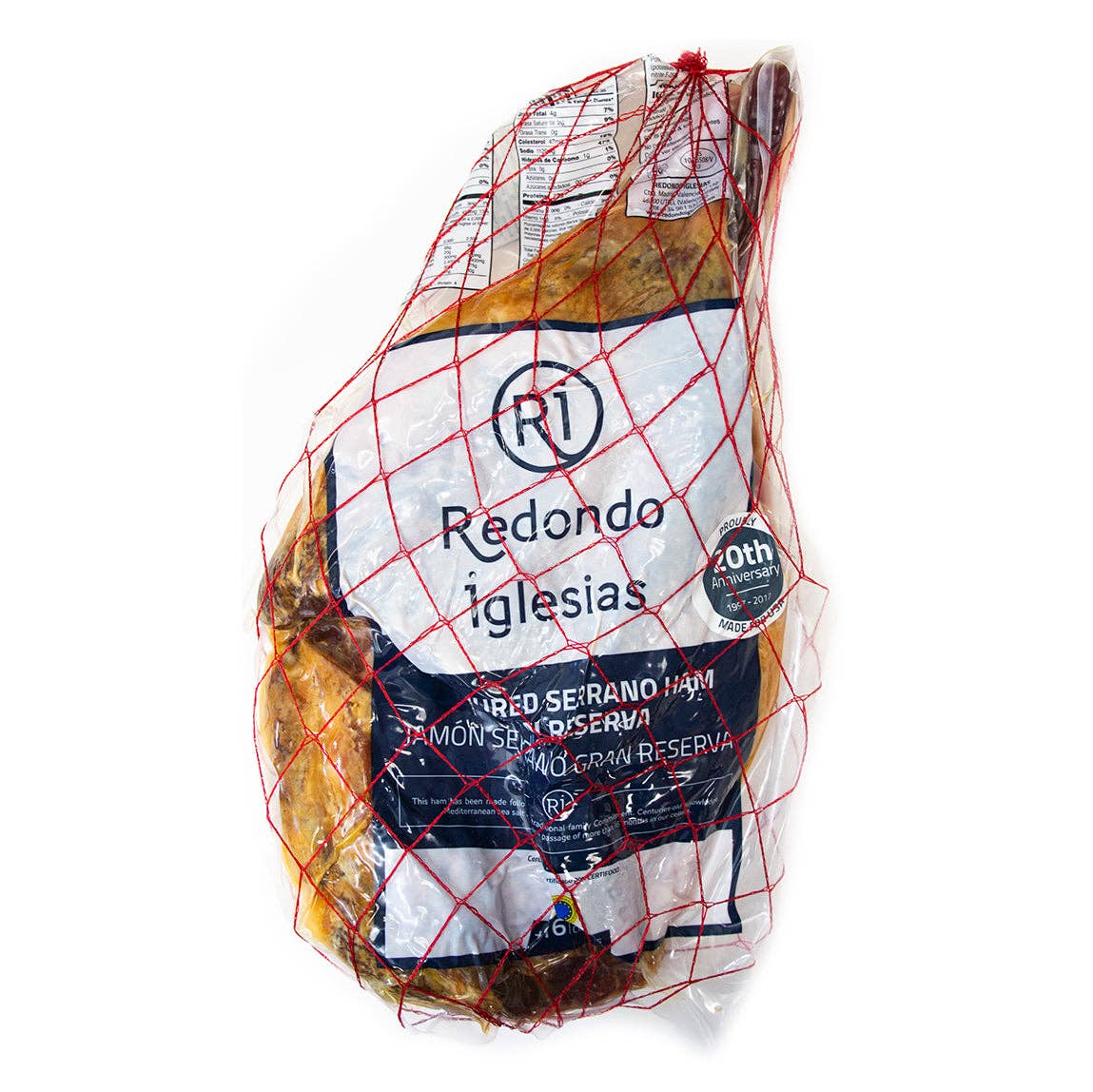 Redondo Iglesias - Wholesale Ham - Serranoham Gran Reserva 16 maanden gerijpt - Zonder been0