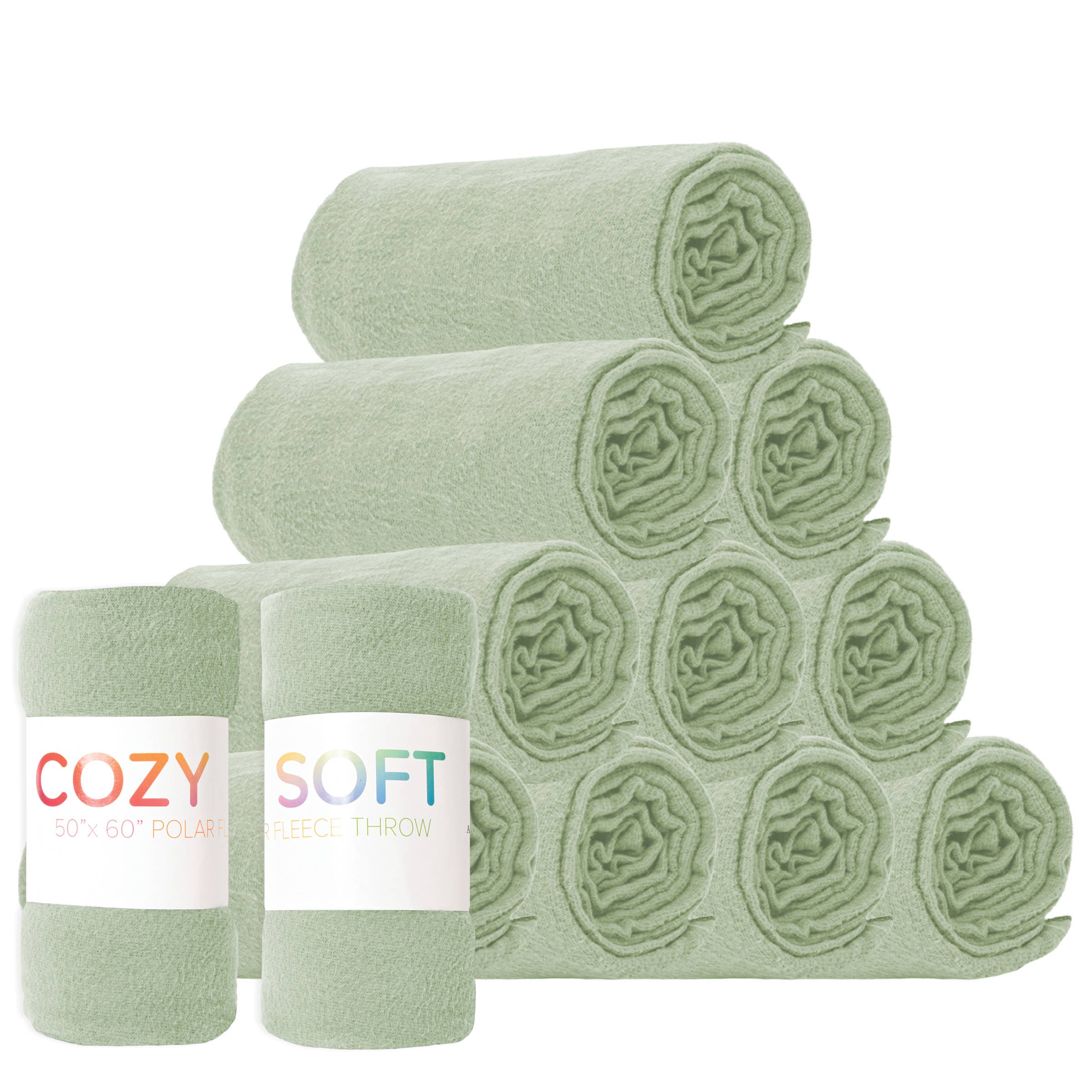 Arkwright Home - Wholesale Throw Blanket - Soft Fleece Throw Blankets, Color Options46