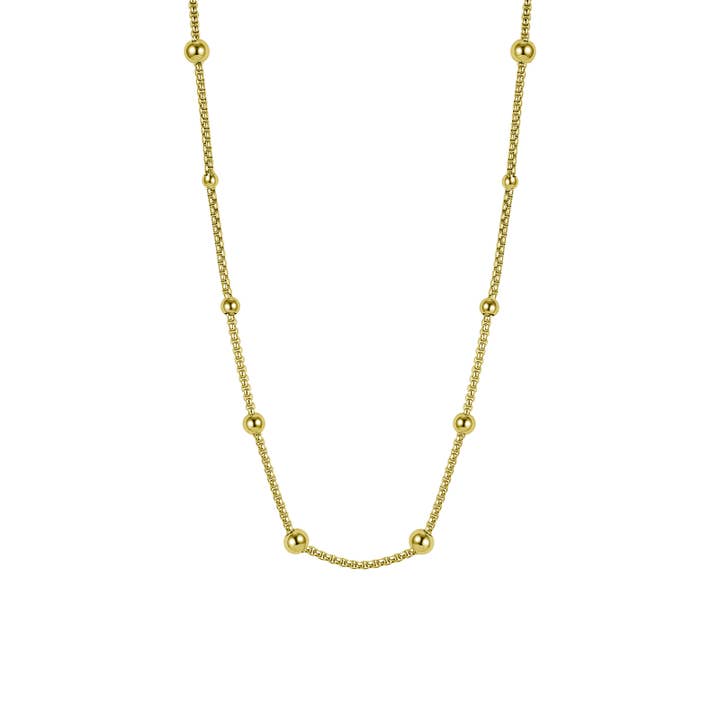 Globe Lang Halskæde Guld for engroshandel hos Bud To Rose