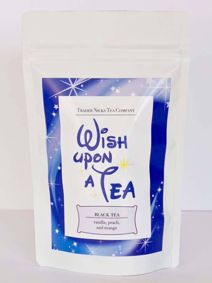 Wish Upon a Tea Mango Peach Enchanted Tea for wholesale by Trader Nicks Tea Company
