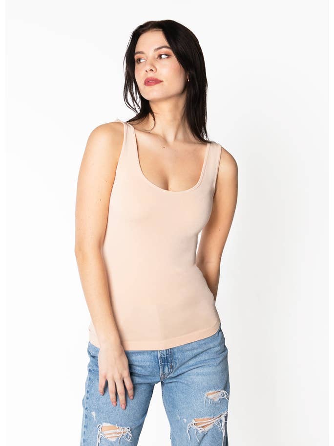 C'est Moi Clothing Co - Wholesale Tank Top - Women's - Bamboo Short Tank- CEBT111314