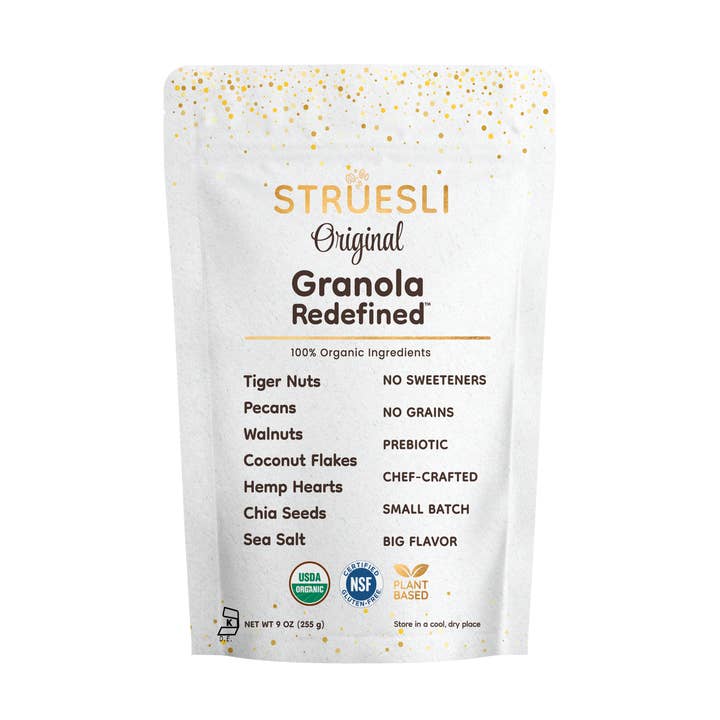 Struesli Organic Granola | Original | 9oz | Gluten-free for wholesale by Struesli Granola Redefined