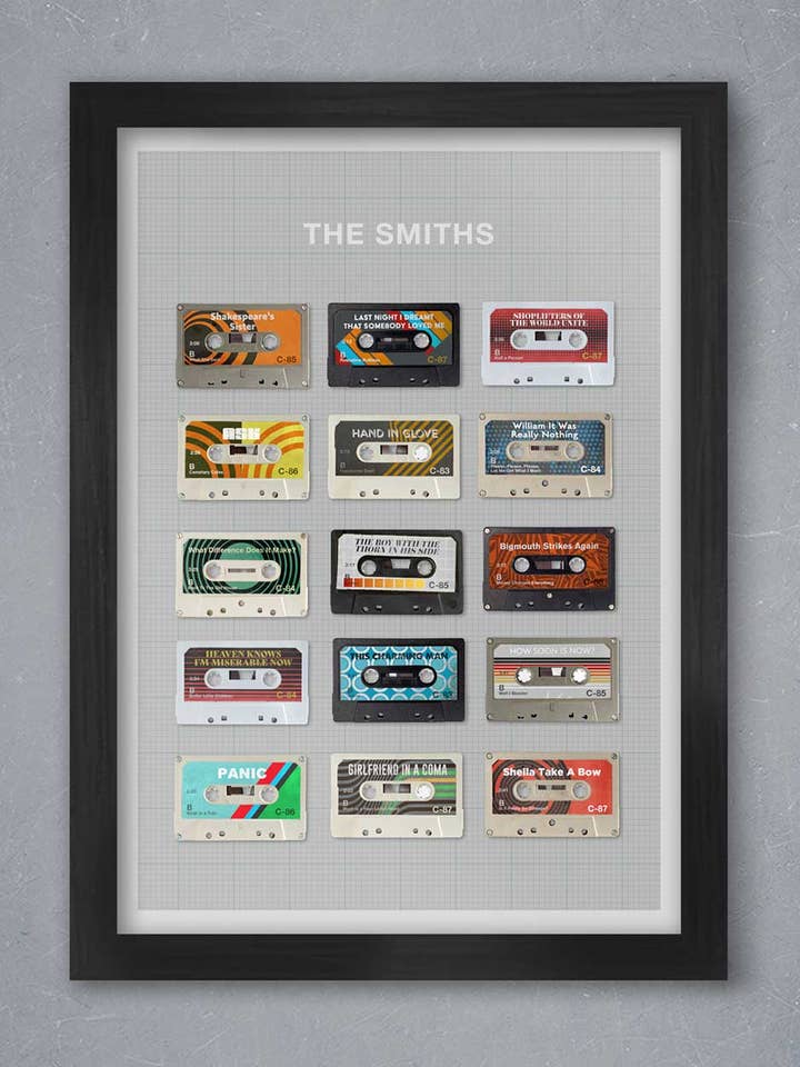 The Smiths Tapes - Muziekposterafdruk voor wholesale door The Northern Line