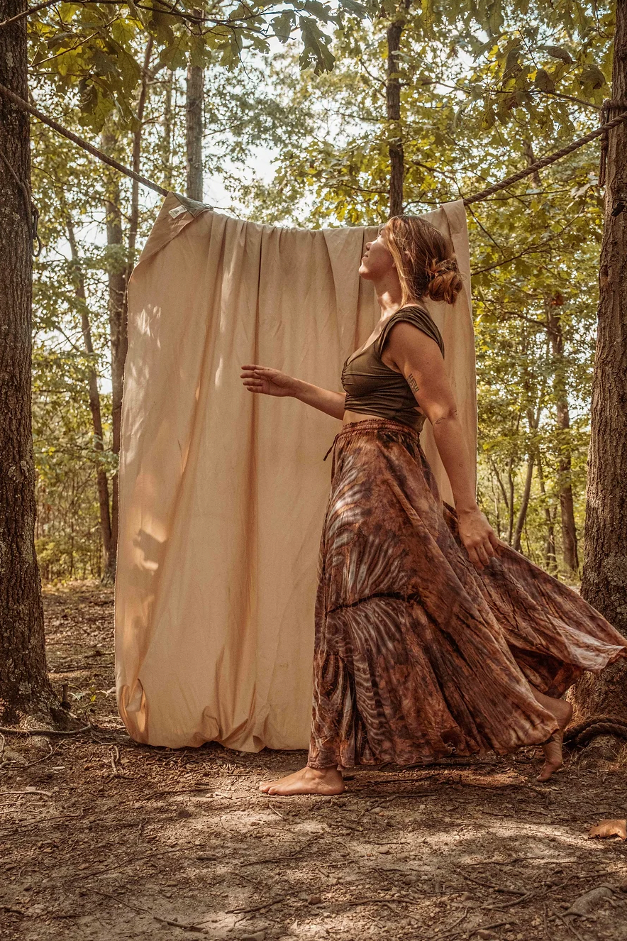 Gardenbelle Shop - Vente Pantalon – femme - Pantalon Palazzo Teint à la main Hippie Boho, Pantalon Bodhi Flowy11