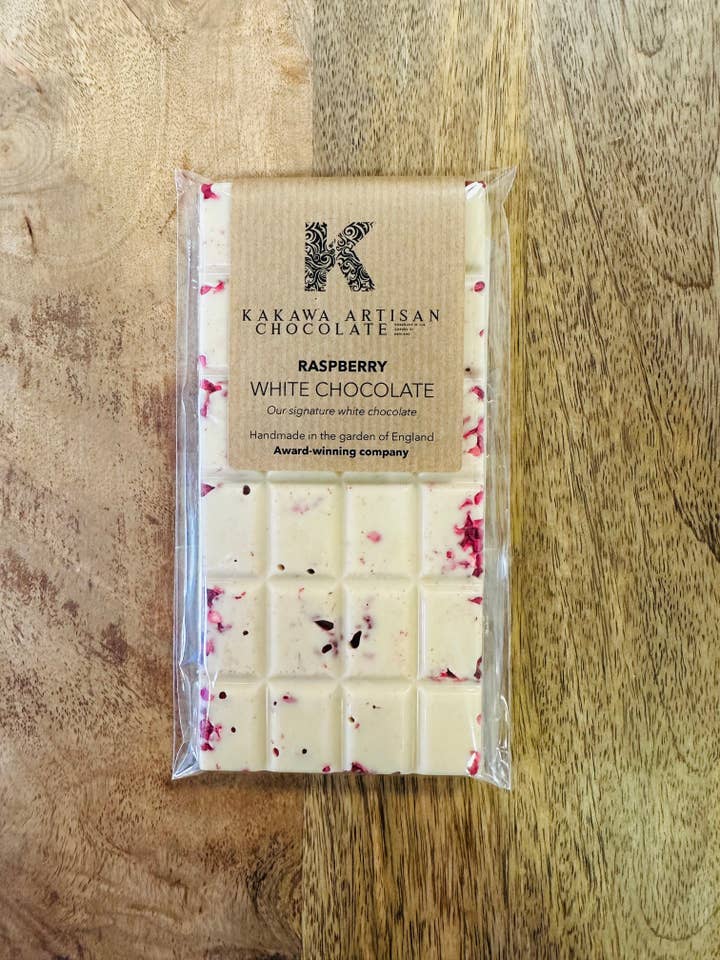 Hindbær | Hvid chokolade for engroshandel hos Kakawa Artisan Chocolate & Co Ltd