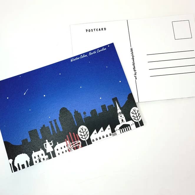 DTWS Silhouette Postcard (all) for wholesale by @thatblondegirlvikki
