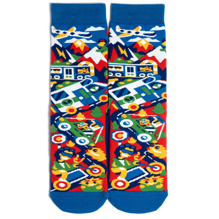 Lavley – Großhandel Socken - Unisex – Mehr reisen, weniger Sorgen machen Socken