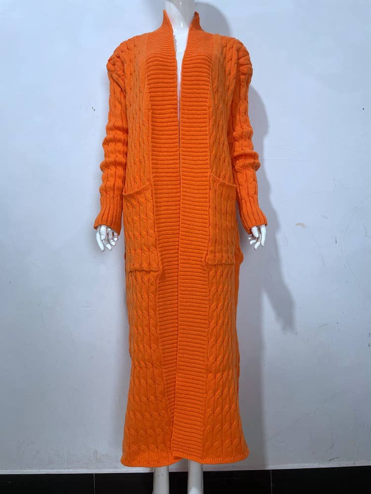 Productseeker - Wholesale Coat - Women's - CT037 Cozy Plus Size Long Knit Sweater Coat28