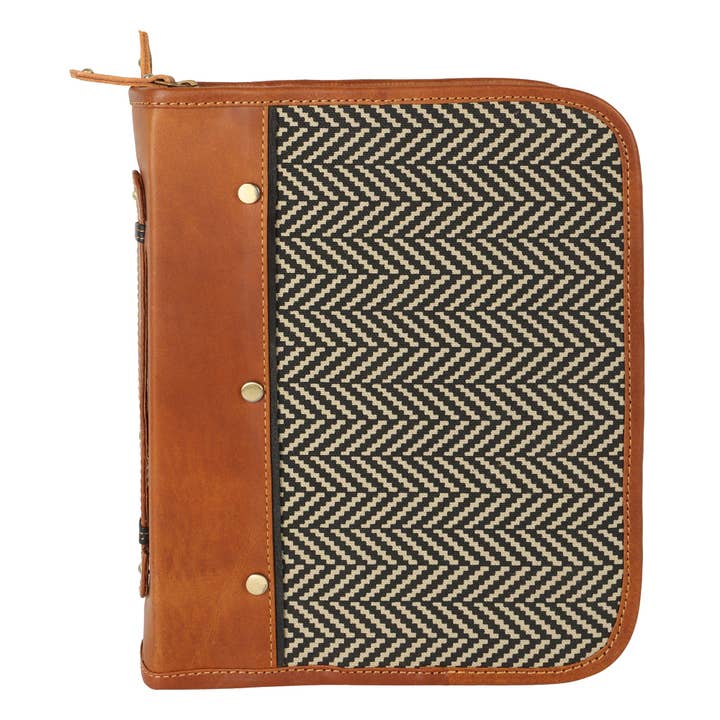 Bible Cover Herringbone Medium for wholesale by Vaan & Co.