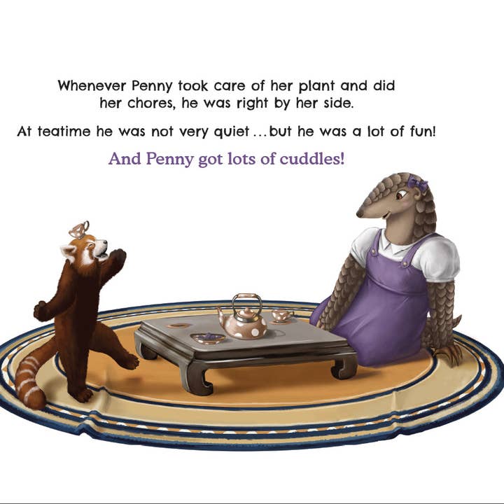 Heroes of Time Productions - Wholesale Early Reader Book (6-8) - Penny Pangolin Wants a Pet (Paperback)3