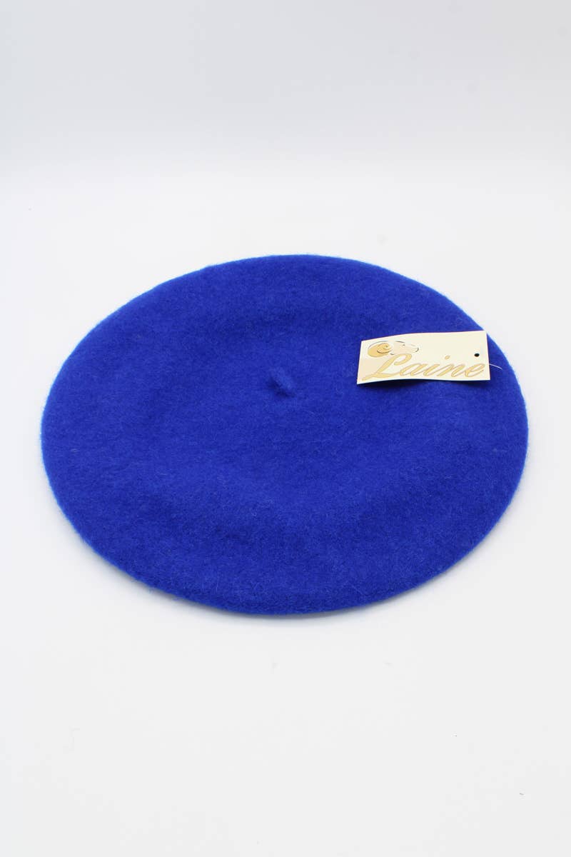 Hologramme Paris - Vendita all'ingrosso Basco - Unisex - Berretto classico in pura lana93