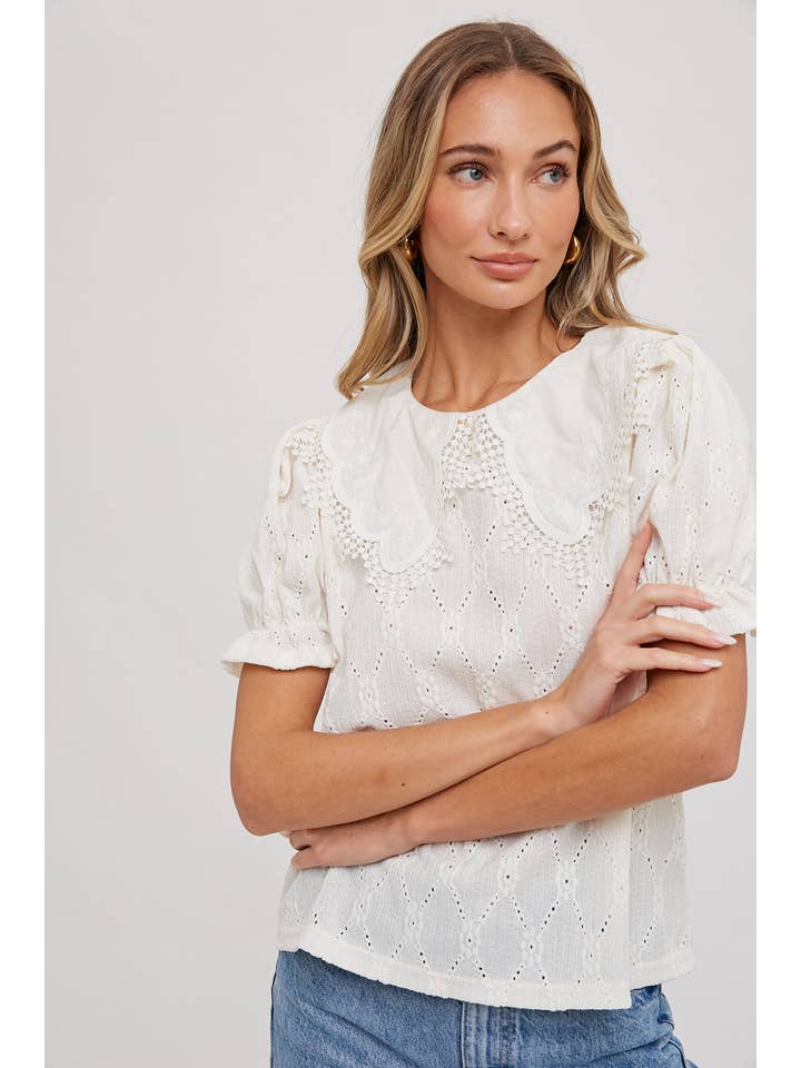 Bluivy – Engroshandel Bluse - Dame – BLONDE KRAVE TOP