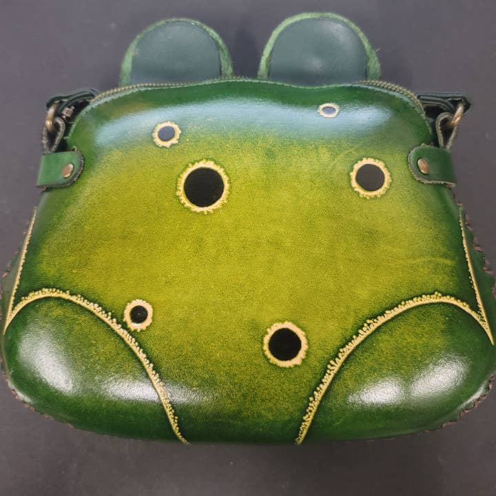 Sunflower Handmade leather inc - Wholesale Crossbody Bag - Women's - leather frog pouch purse crossbody