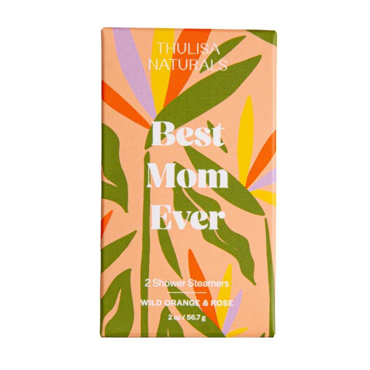 Thulisa Naturals | Bath + Body - Wholesale Shower Steamer/Bomb - Mother's Day Shower Steamers | Orange Rose | Gift set 🌹🍊