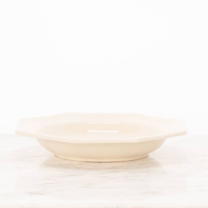 Louis XVI runde tiefe Schale mit Perlen für den Großhandel von MAISON PICHON UZES