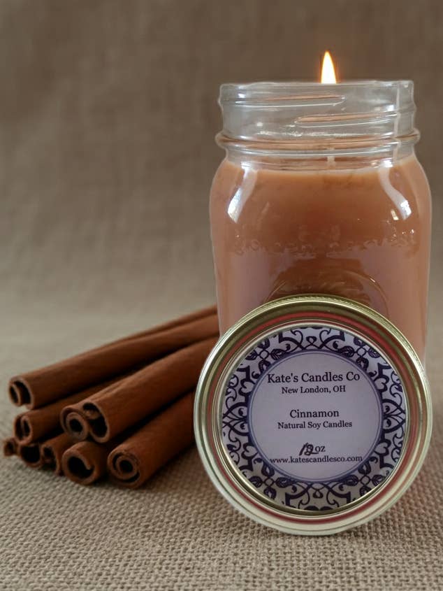 Candele di soia alla can per la vendita all'ingrosso da parte di Kate's Candles co