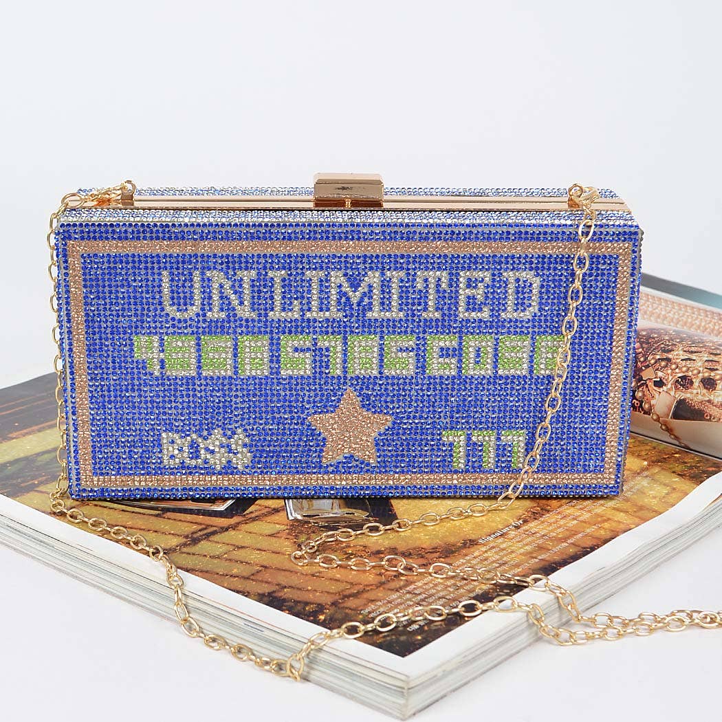 3AM BY H&D ACCESSORIES - Wholesale Clutch - Dames - Unlimited Rhinestone Party Clutch0