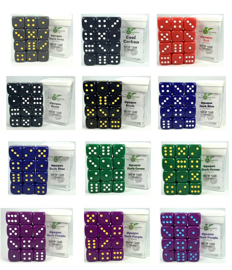 Role 4 Initiative – wholesale Dice – Dice Set Bundles in assorted colors16