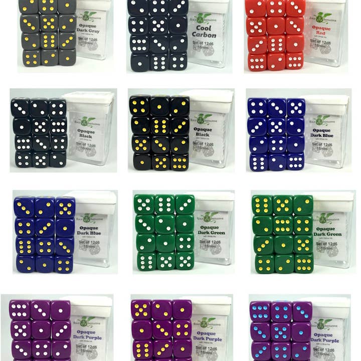 12d6 Dice Set Bundles in assorted colors and other Purchase Wholesale d326. Free Returns & Net 60 Terms on Faire trending on Faire.