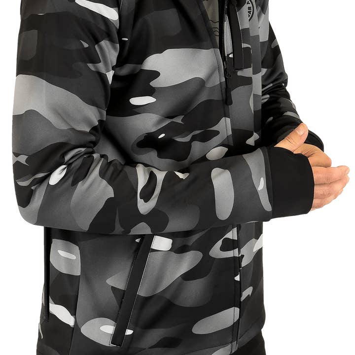 Odyssey Activewear - Wholesale Hoodie - Men's - Dark Camo Tech Hoodie20