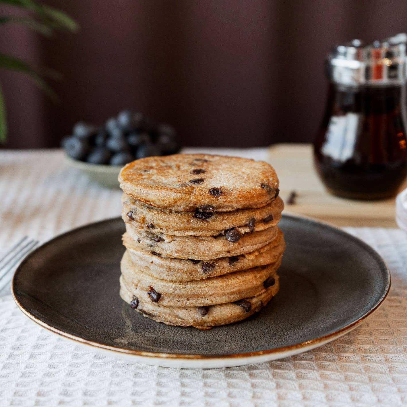 PowKakes - Wholesale Pancake Mix - POWKAKES Protein Pancake Mix and Waffle Mix, Chocolate Chip2