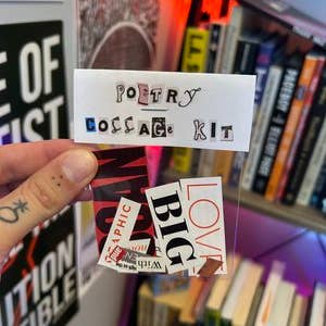 Poetry Collage Kit for wholesale by the (trans)cribe