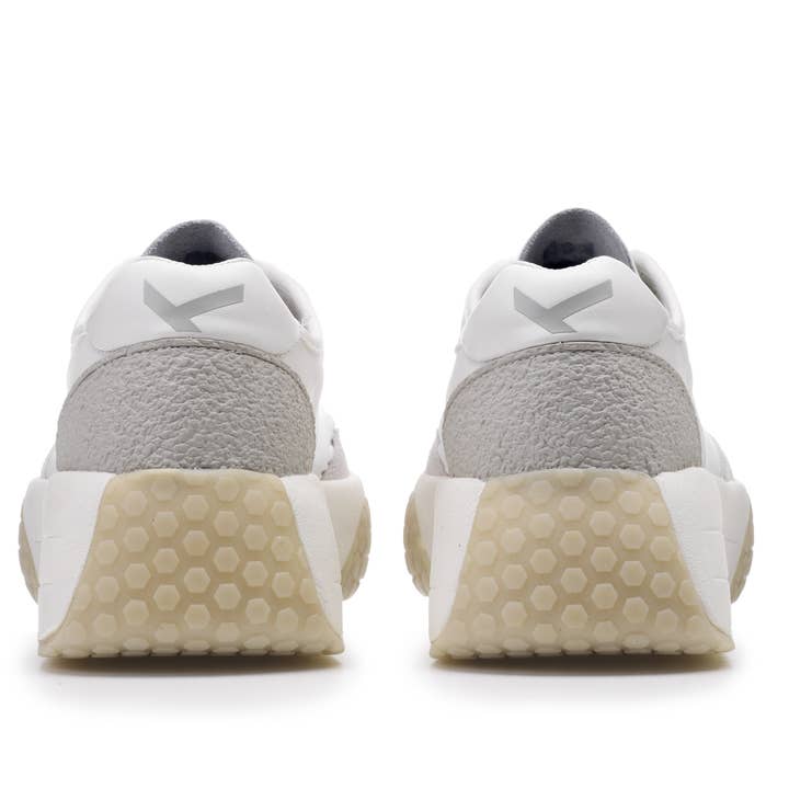 White White The Diva - Italian Lifestyle Sneakers with light platform for wholesale on Faire2