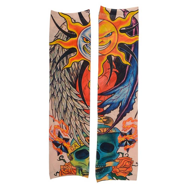 La Luna Bella - Toys - Wholesale Temporary Tattoo - 16" VINTAGE PRINT TATTOOS SLEEVE LLB kids toys5