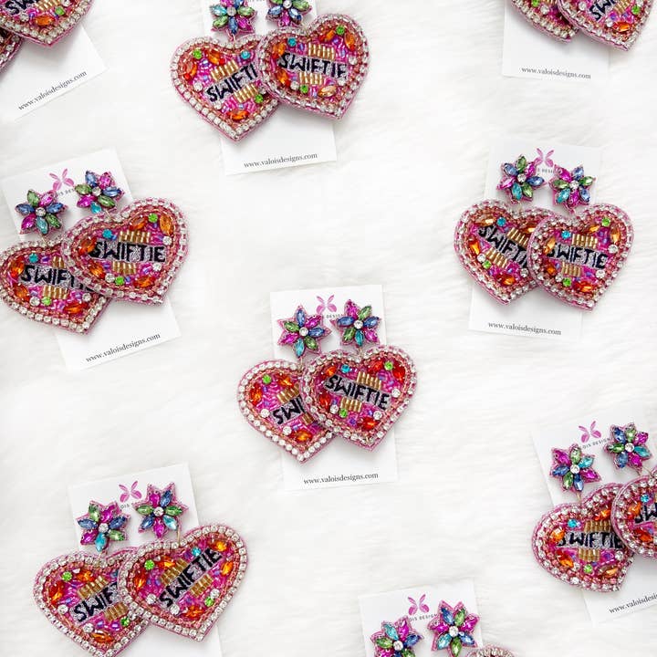 Valois Designs - Wholesale Dangle Earrings - Swiftie Earrings - Taylor Swift